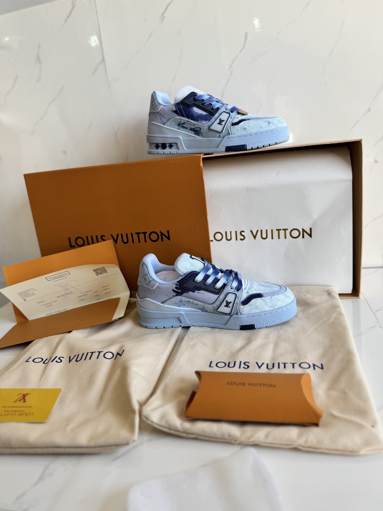 Tenis Louis Vuitton Azul/Azul