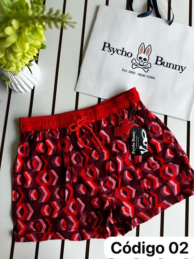 SHORT DE PLAYA  PSYCHO BUNNY