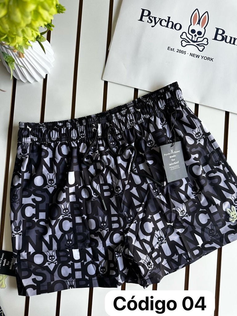 SHORT DE PLAYA  PSYCHO BUNNY