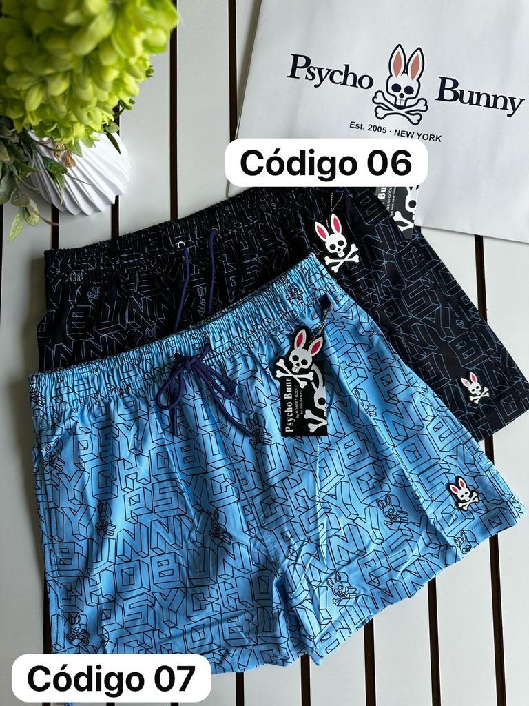 SHORT DE PLAYA  PSYCHO BUNNY