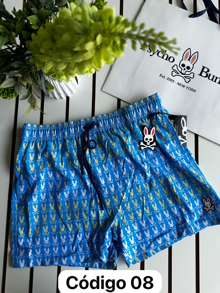 SHORT DE PLAYA  PSYCHO BUNNY