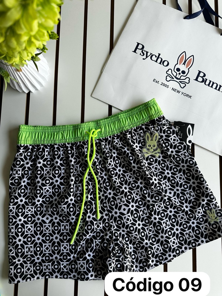 SHORT DE PLAYA  PSYCHO BUNNY
