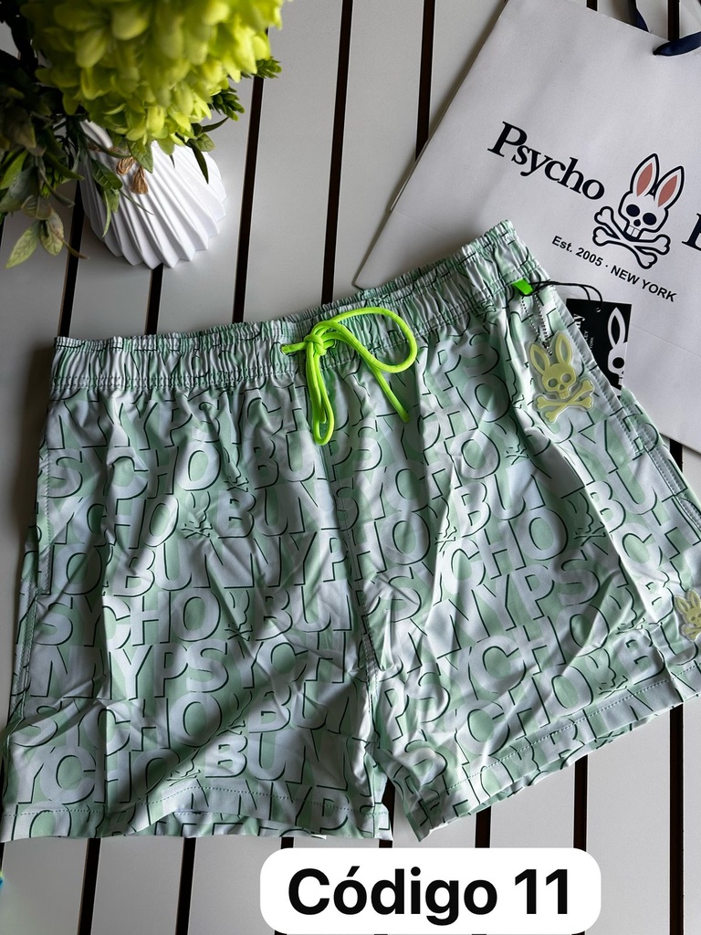 SHORT DE PLAYA  PSYCHO BUNNY